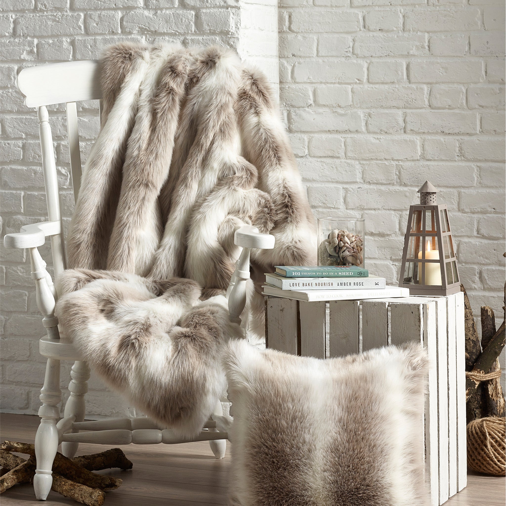 Luxury Faux Fur Throw