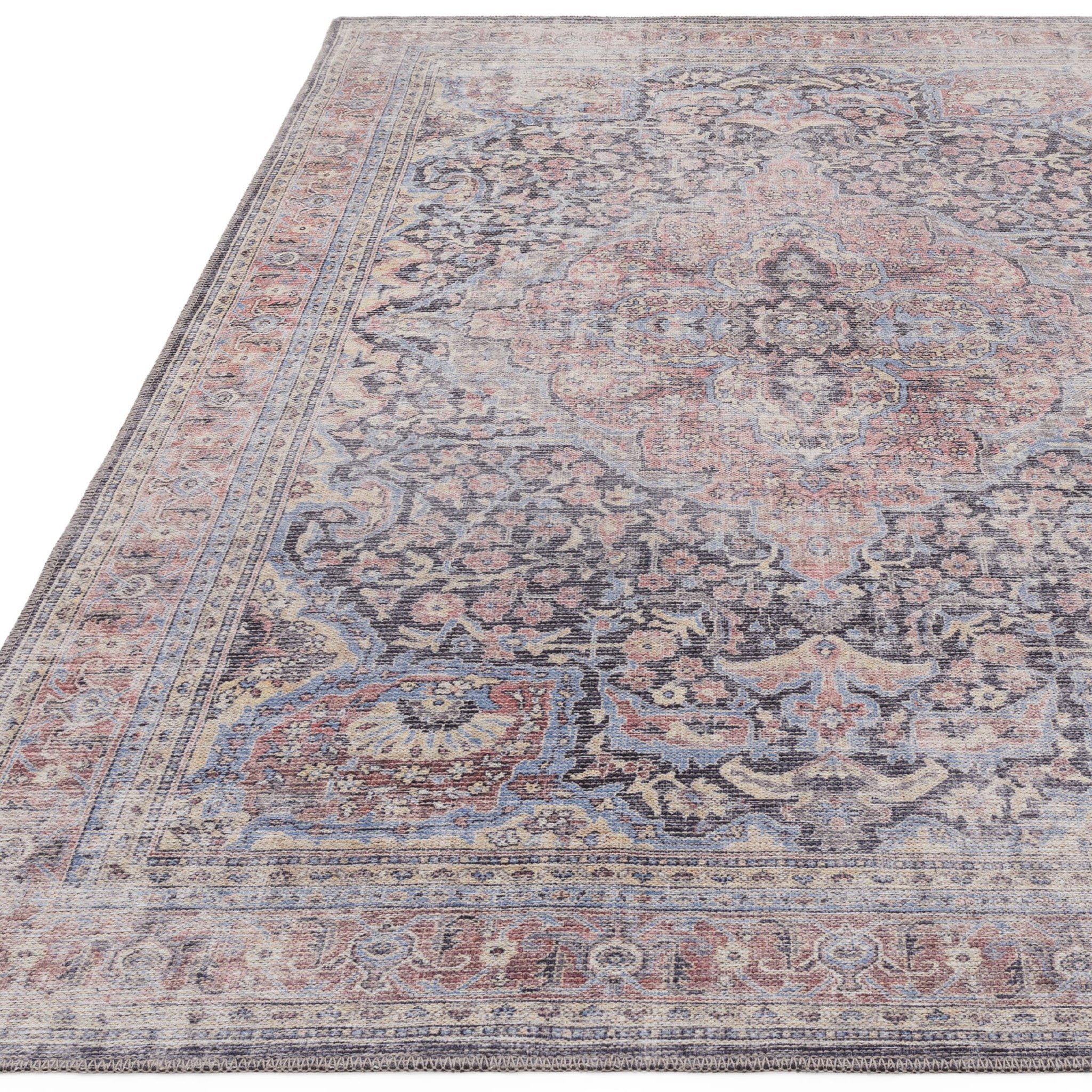 Vintage Persian Style Washable Rug