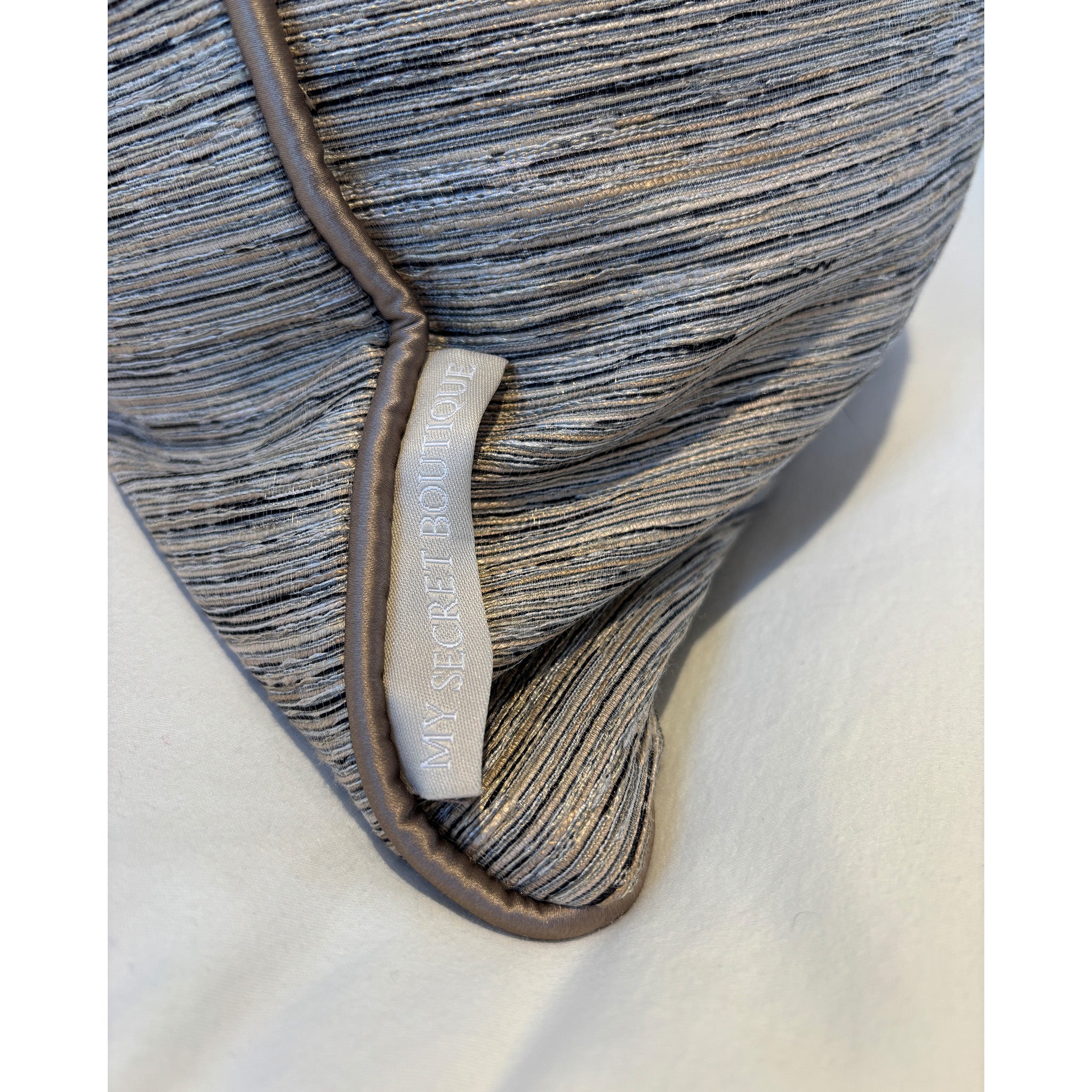 Luxury Textured Fabric Bed Cushion