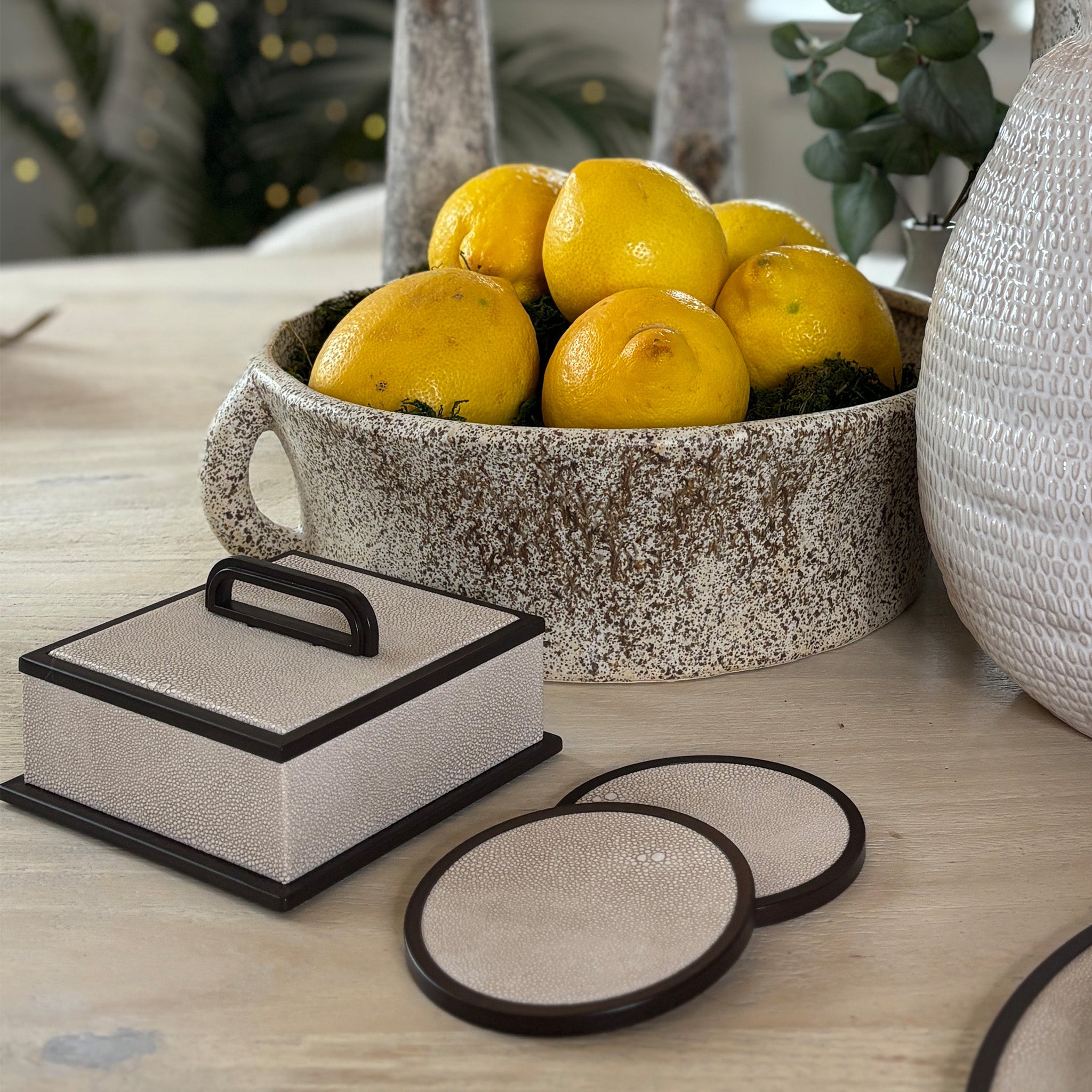 Sophie Paterson Set of 4 Shagreen Coasters