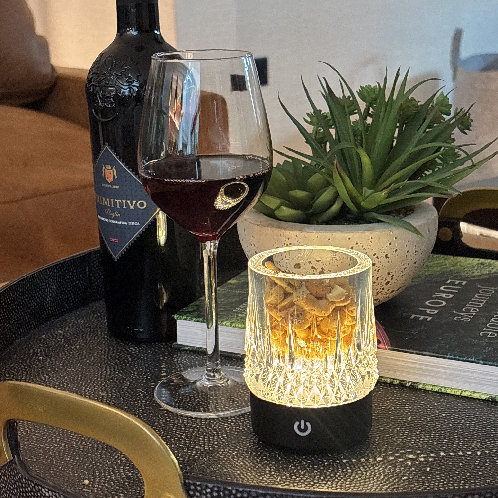 Crystal Touch Mini Table Lamp