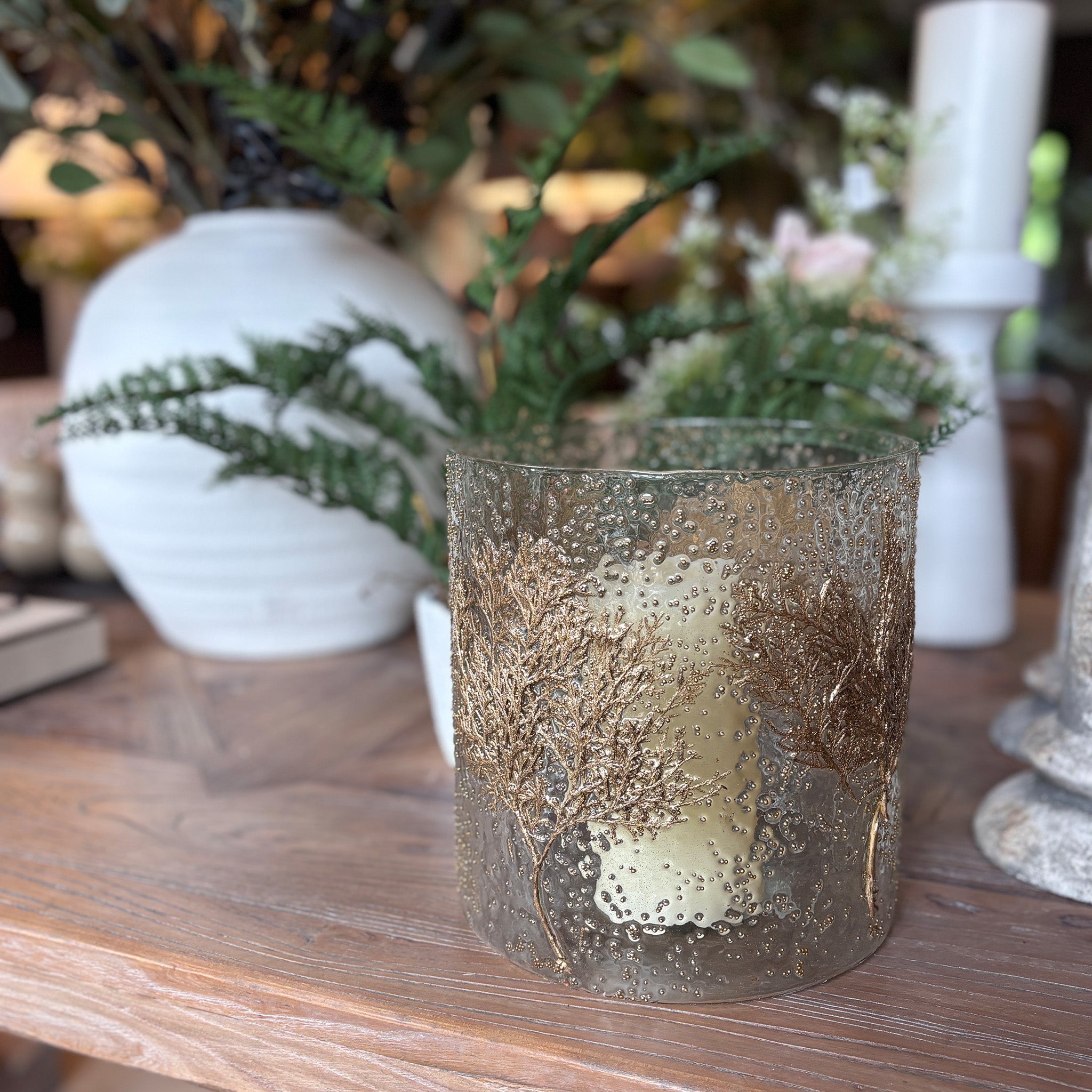 Botanical Tree Candle Holder - Medium