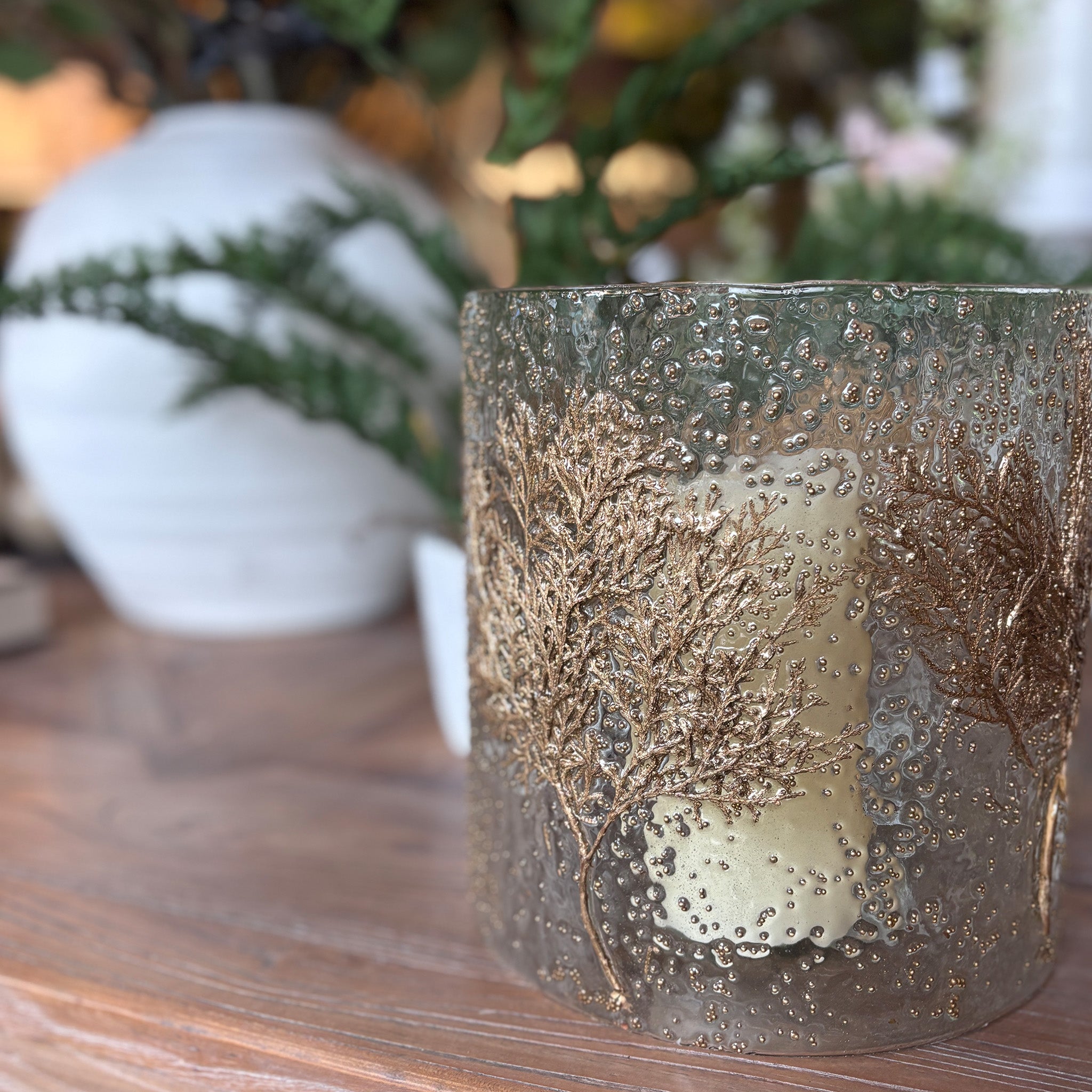 Botanical Tree Candle Holder - Medium