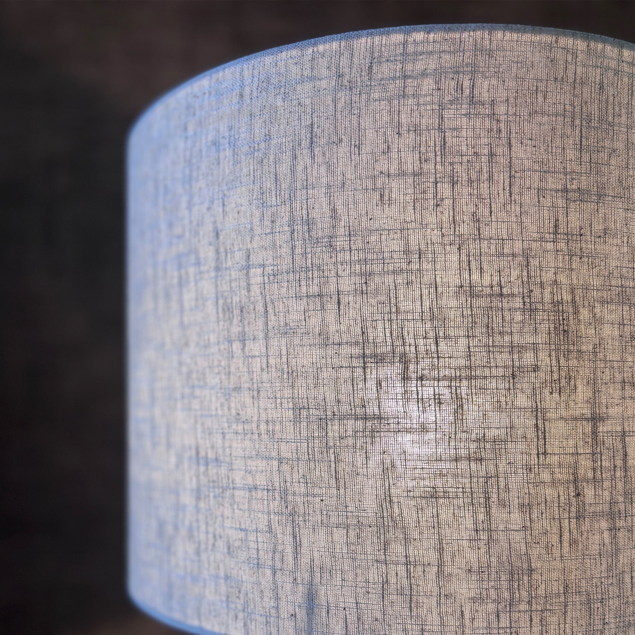 Ribbed Glass Table Lamp