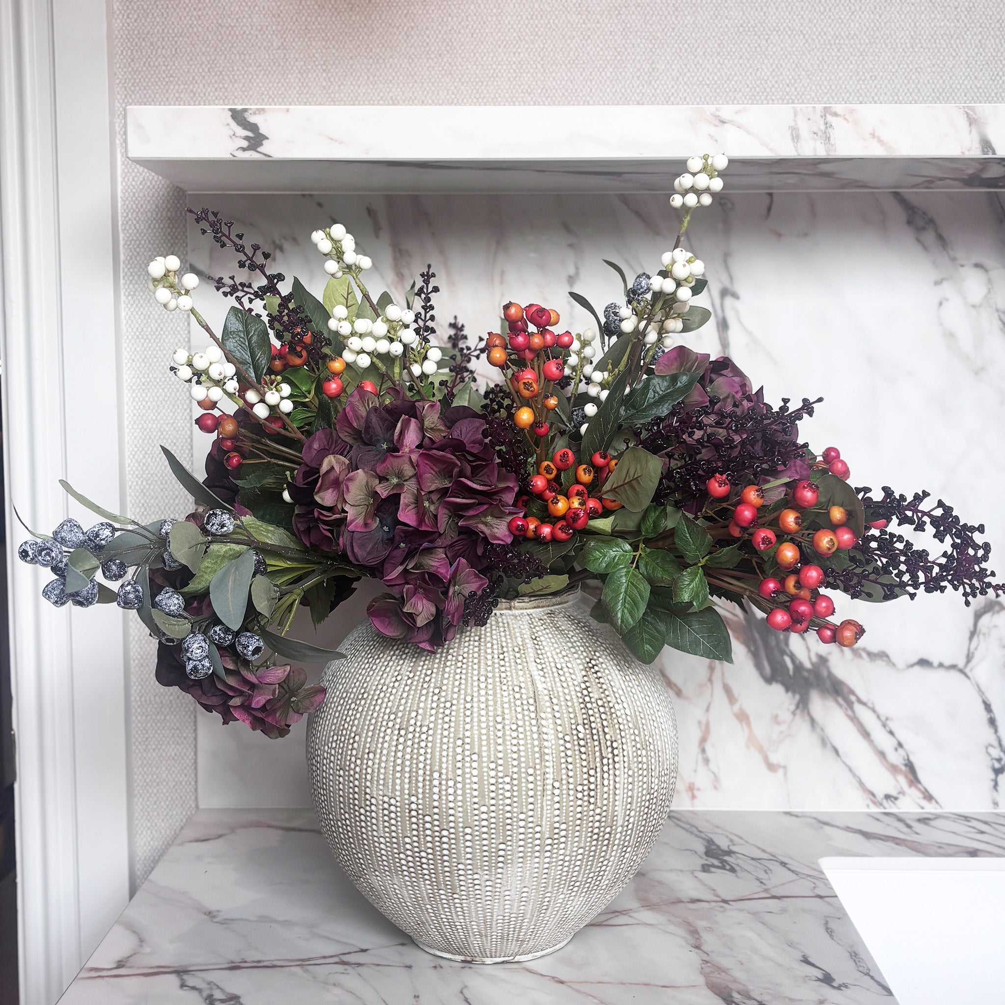 Urchin Textured Vase