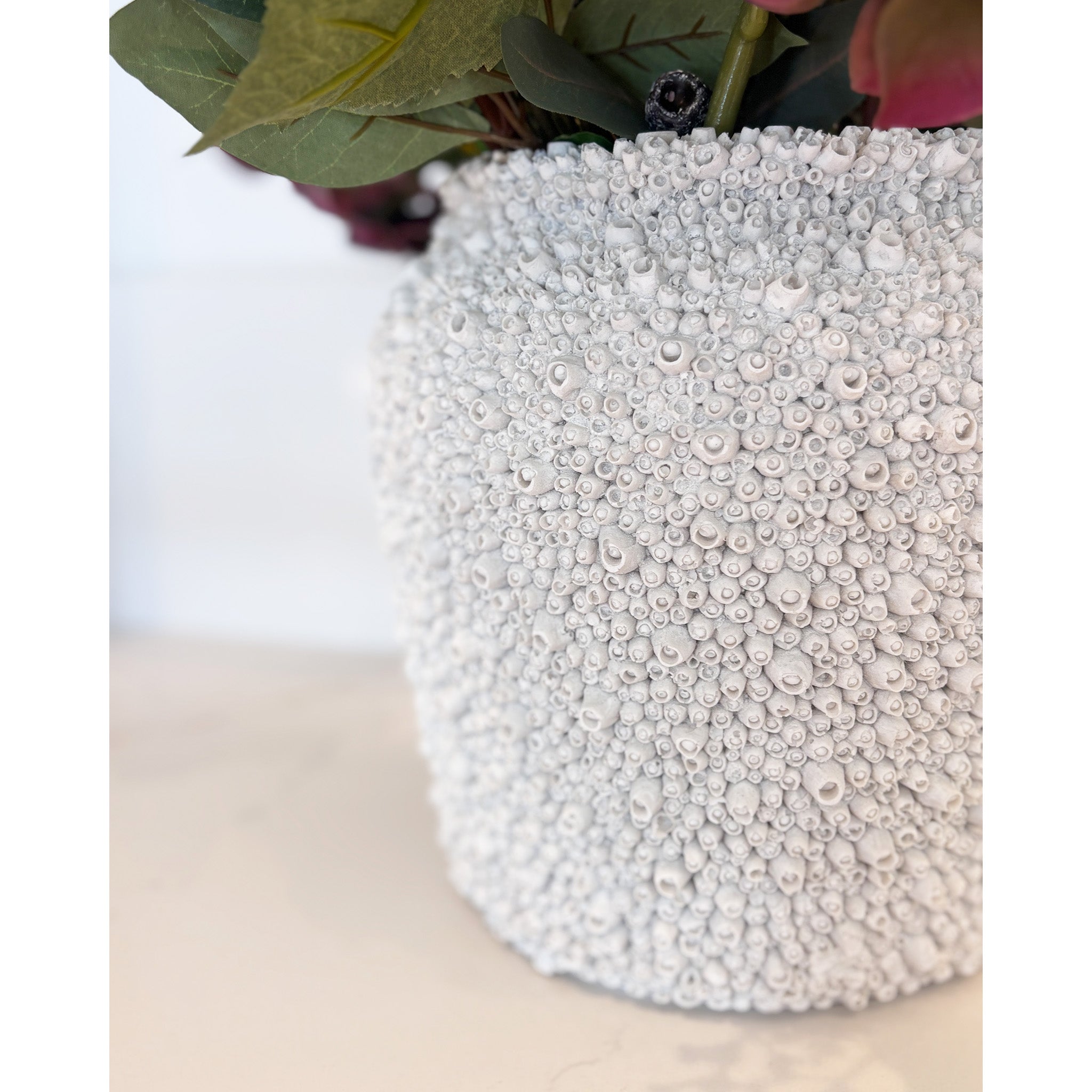 Barnacle Textured Vase
