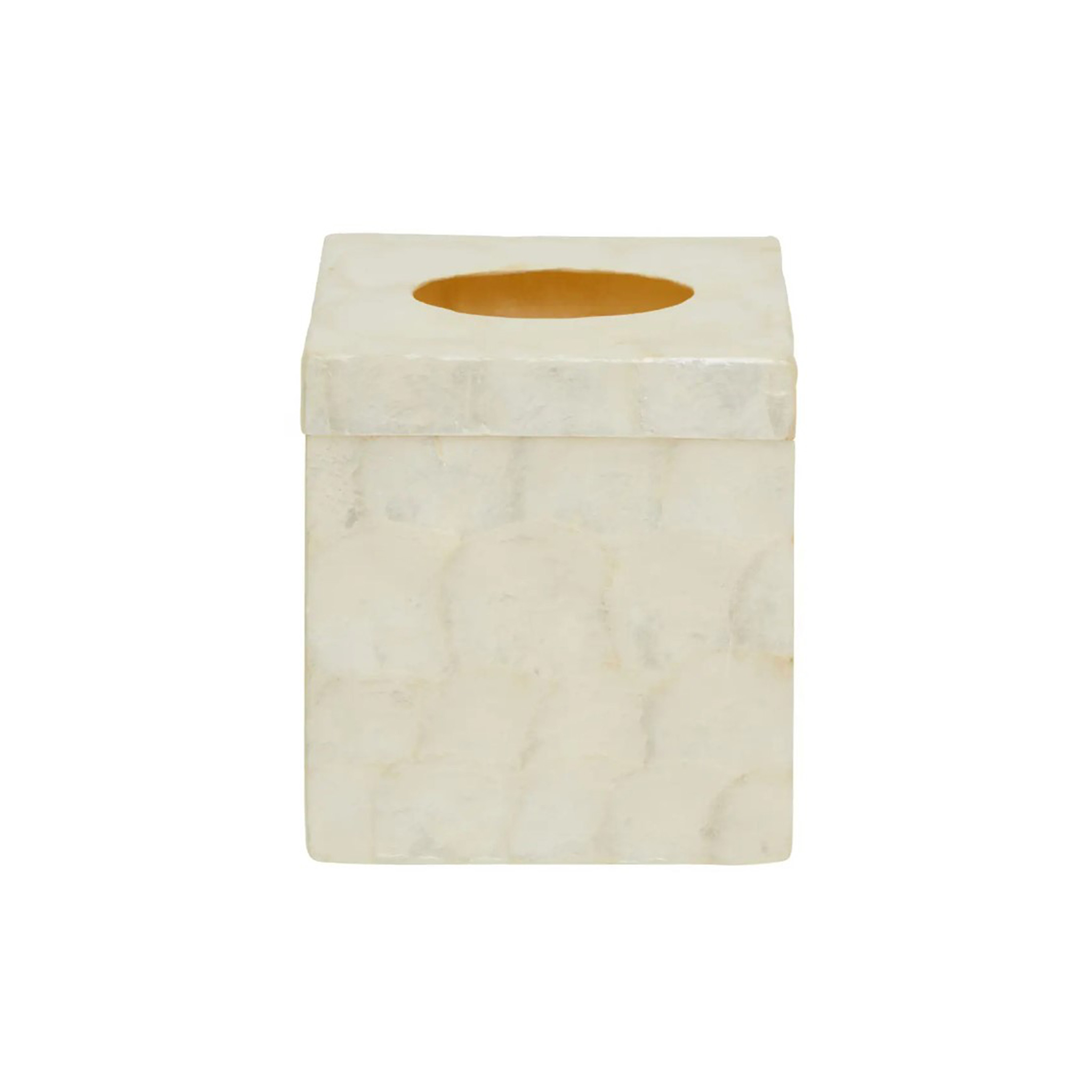 Seashell Tissue Box - Square