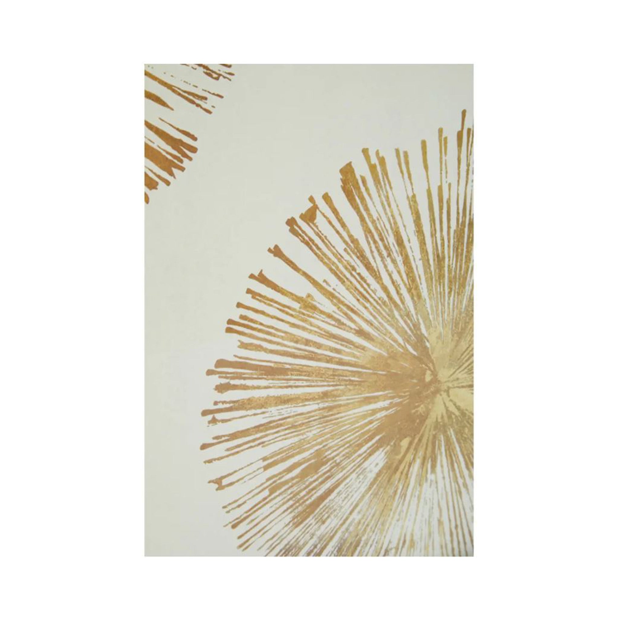 Gold Organic Sunburst Artwork