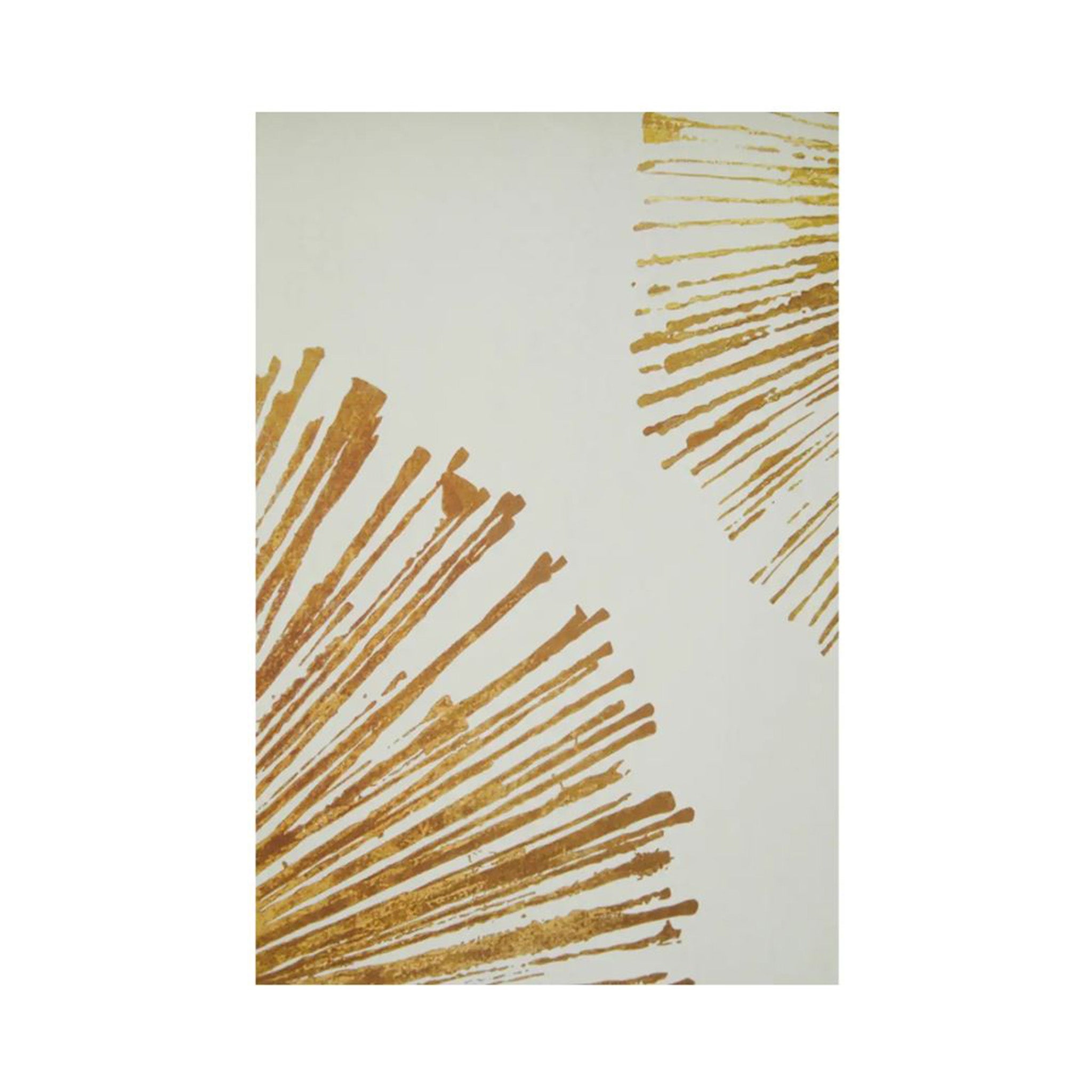 Gold Organic Sunburst Artwork