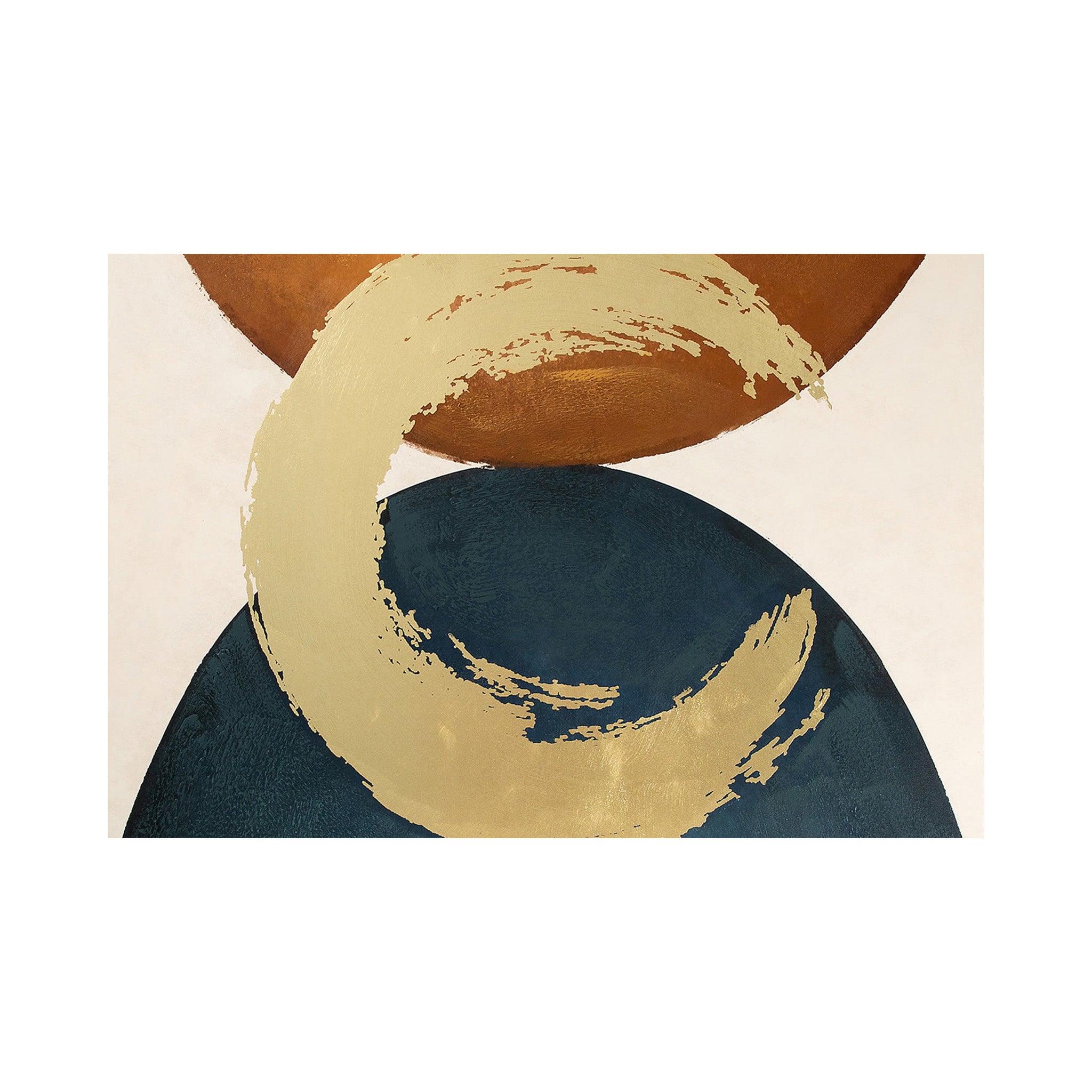 Abstract Colour Block Oil on Canvas