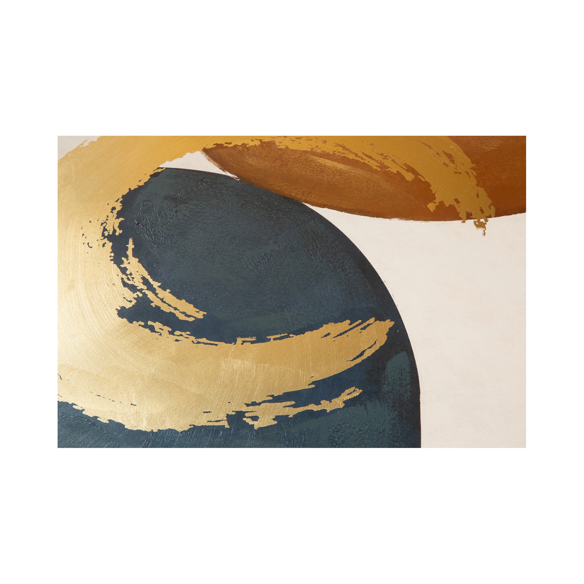 Abstract Colour Block Oil on Canvas