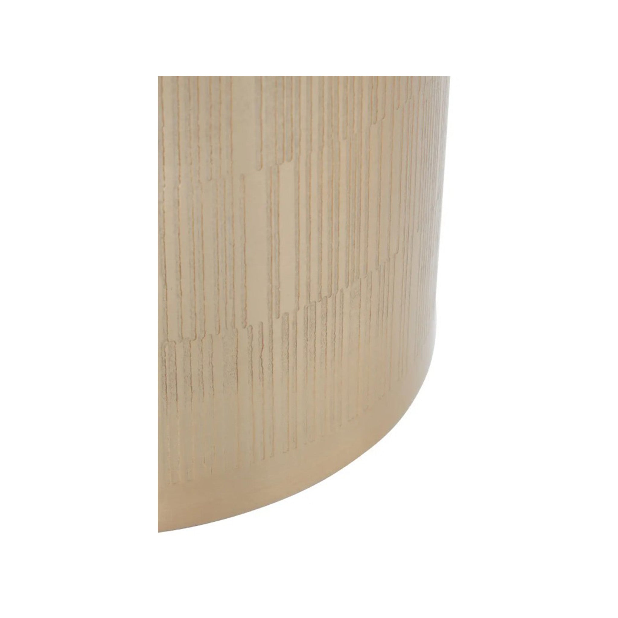 Linear Etched Pattern Waste Bin