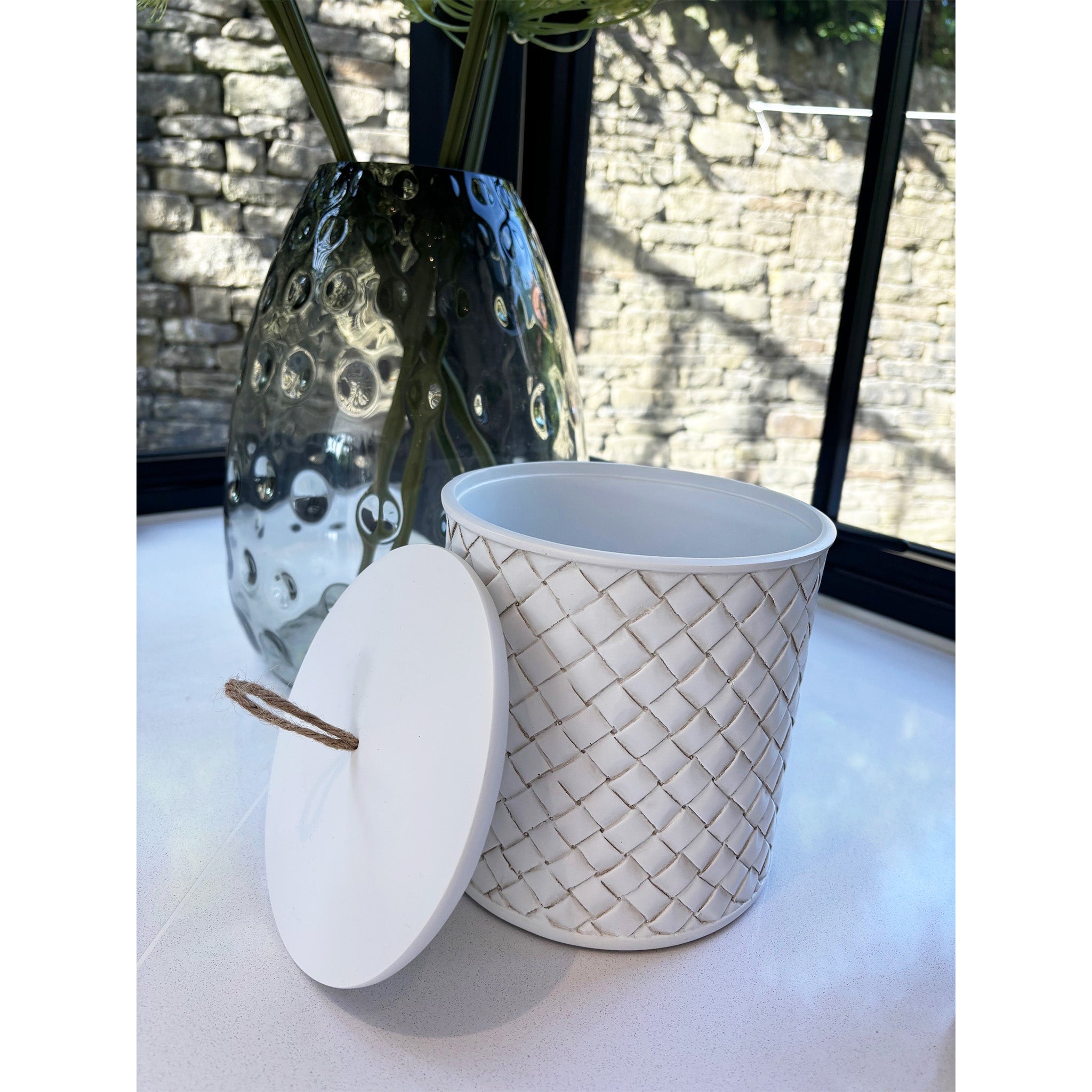 Ornamental Jar with Lid