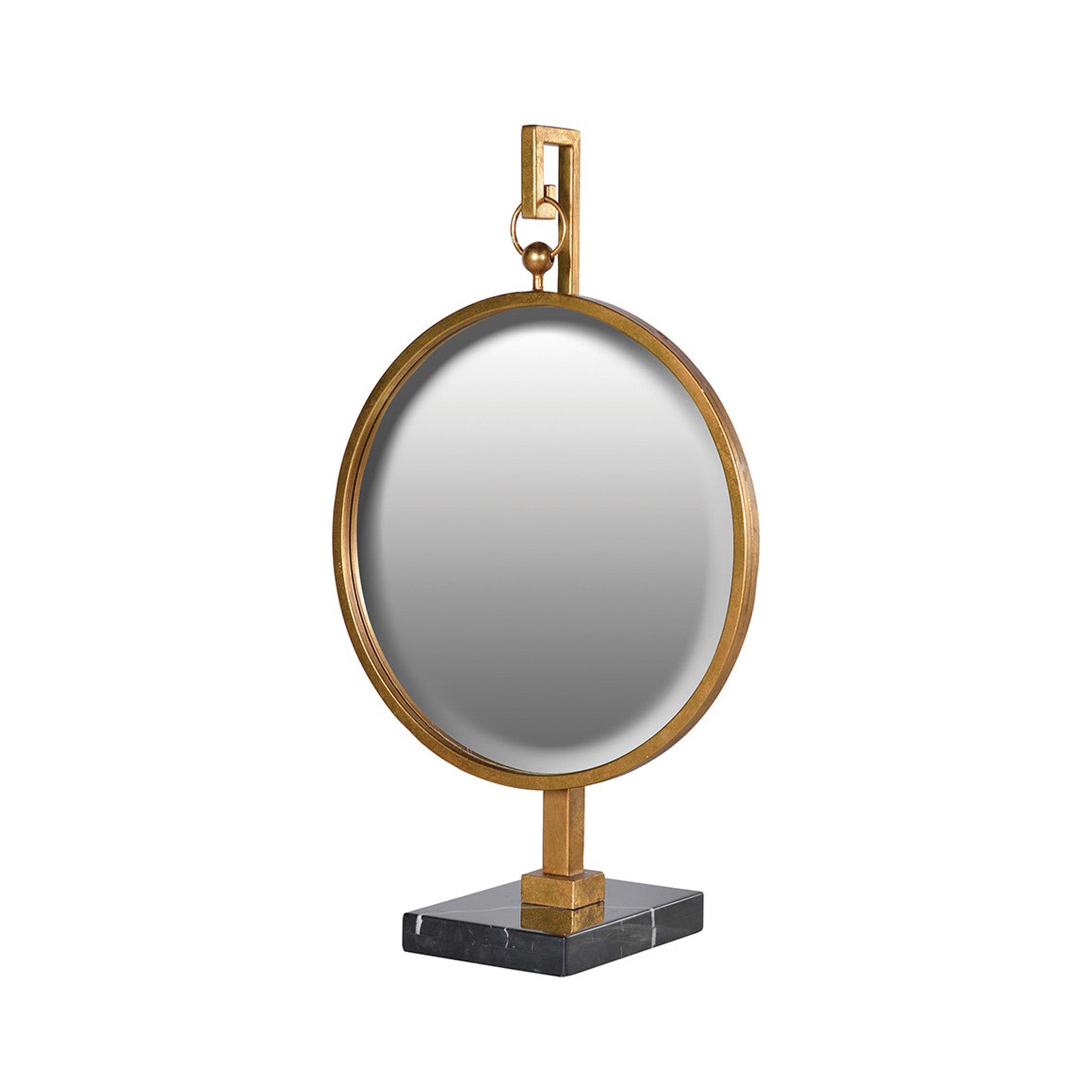Table Top Round Mirror