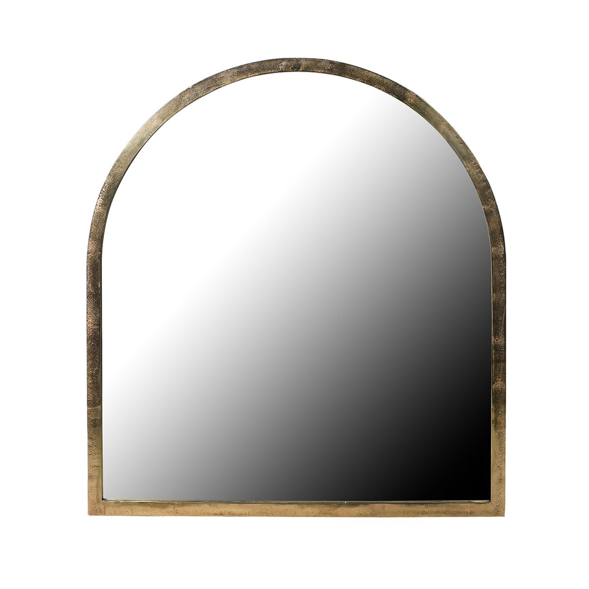 Antique Brass High Arch Mirror