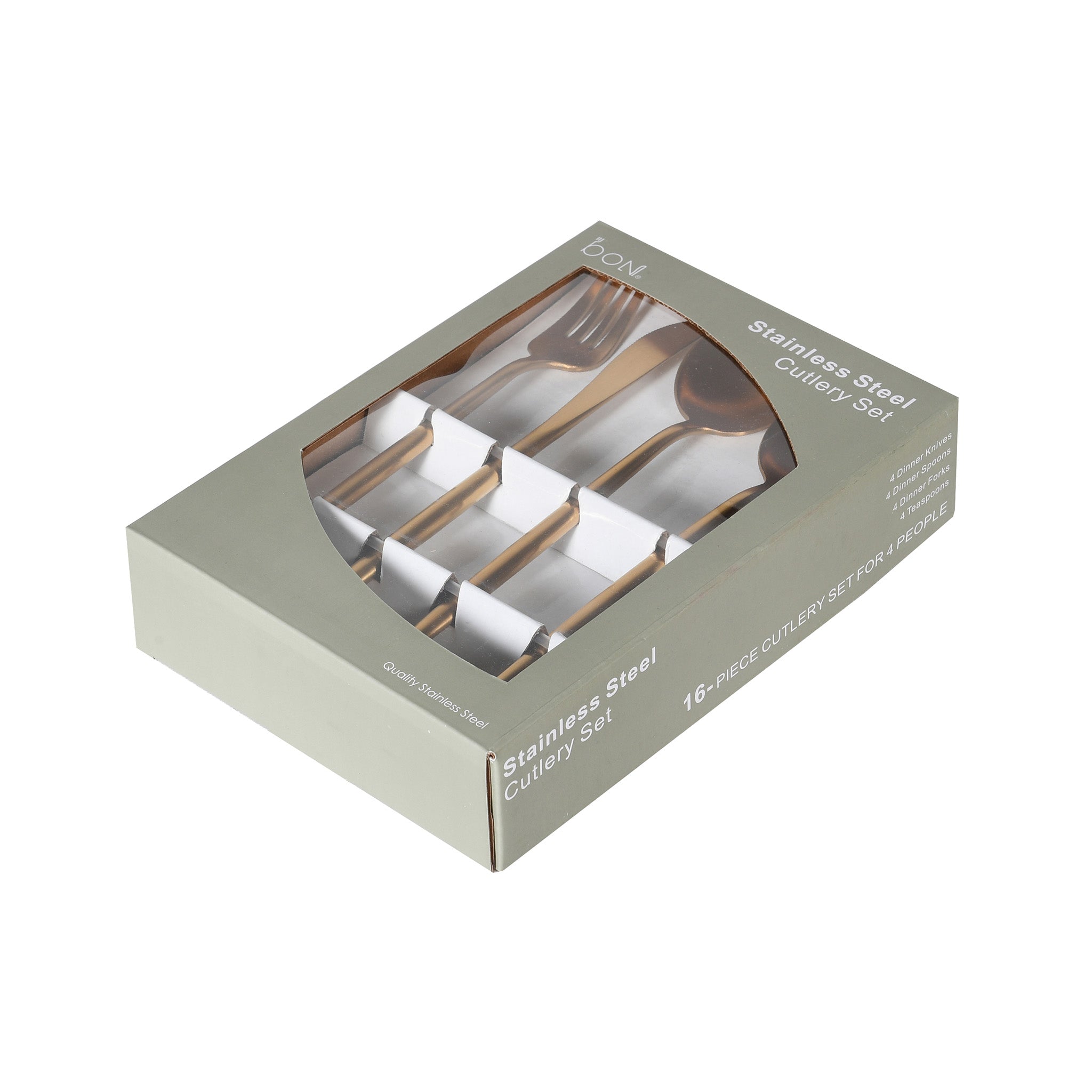 Retro Gold Cutlery Set