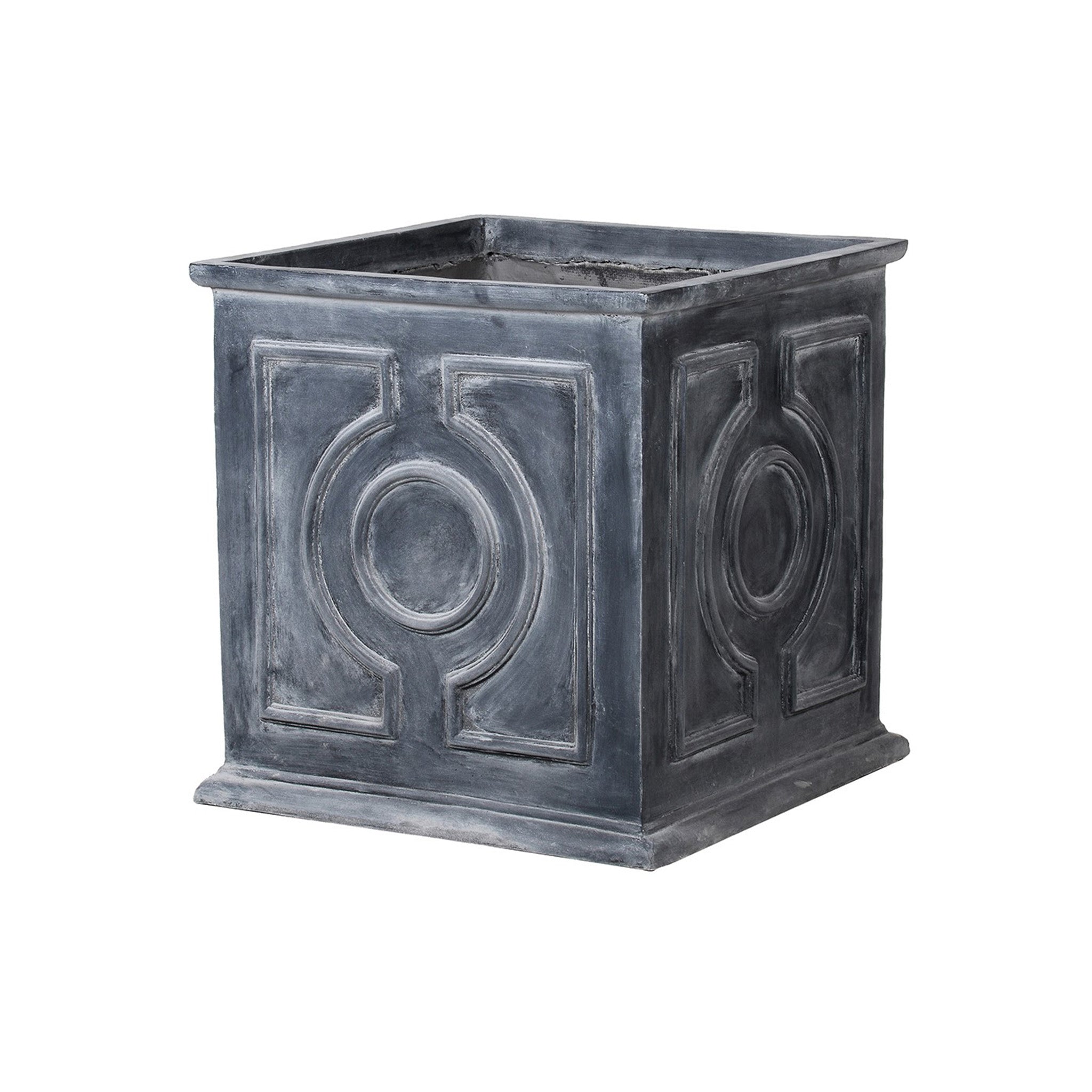 Vintage Lead Look Planter