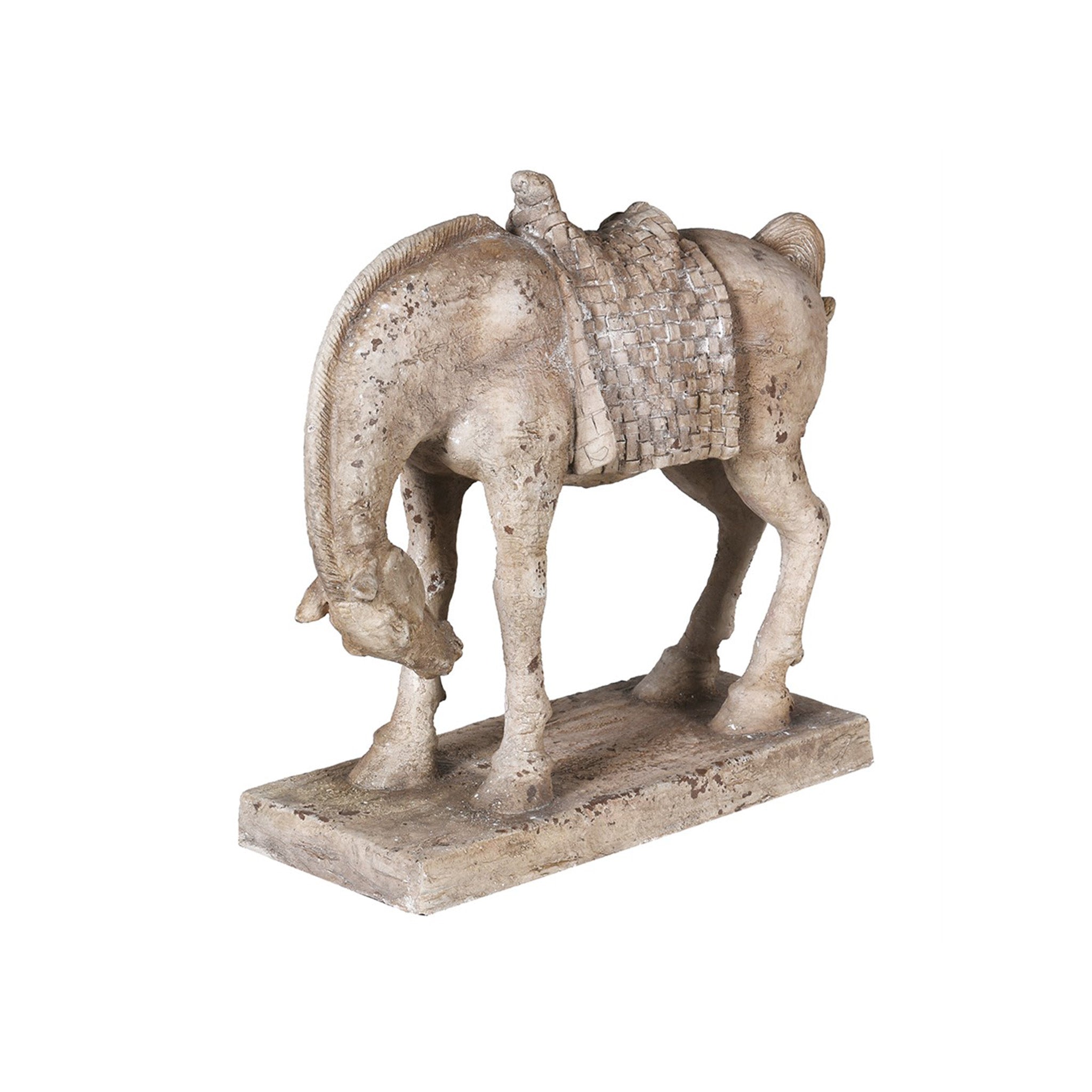 Rustic Bowing Horse Ornament